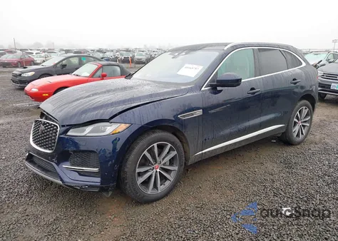 2021 Jaguar F-Pace S P250 Awd Automatic z USA, uszkodzony, nr VIN SADCJ2EX3MA664521